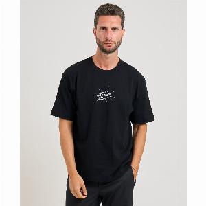 Sconto del 20 su Tshirt Voyage uomo Boss nera con design esclusivo