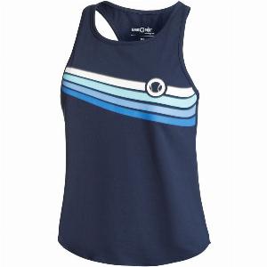 TennisPoint Cotton Mix TankTop Damen in dunkelblau Größe XS