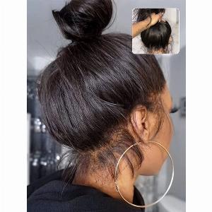 Get 30% Off Nadula Handmade Full Lace Wig with Loose Waves and Bangs