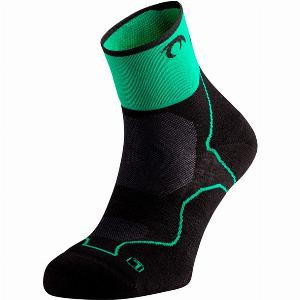 Socks Lurbel Challenge Three Black Green Size XL