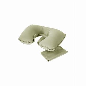 Cuscino ergonomico gonfiabile per viaggi grigio ora a 281