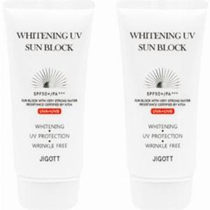 JIGOTT  Whitening UV Sun Block SPF 50PA 2ea Set