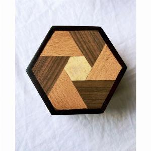 Get 12 Discount on Hex Woodwork Box  Design 1 Today