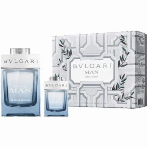 Bvlgari Man Glacial Essence Eau De Parfum 100ml Spray Set