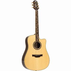 Stage Serie 28 cutaway Dreadnought akustischelektrische Gitarre mit massiver Fichtendecke