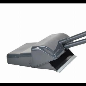 Pelle haute repliable avec couvercle  balai  Gris antharcite  H 92 cm