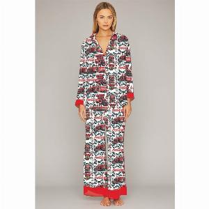 The Laundry Room Happy CocaCola Holidays Silky PJ Set Size S