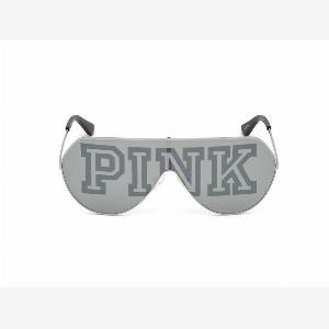 Victorias Secret Woman PK0001 16C Outlet sunglasses Metal Silver Grey Pilot  Mirror