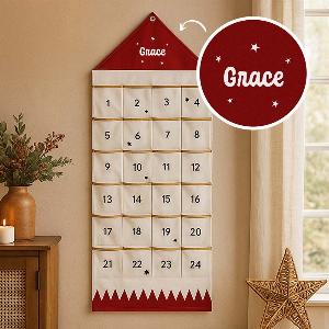 Enjoy 15 Discount on Custom Name Advent Calendar