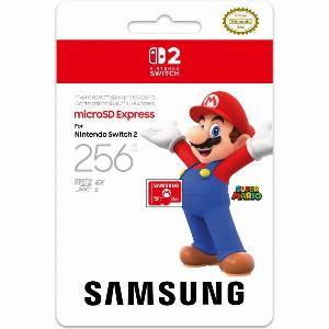 Samsung 256GB microSD Express Card for Switch 2  Now 4585 Save 8