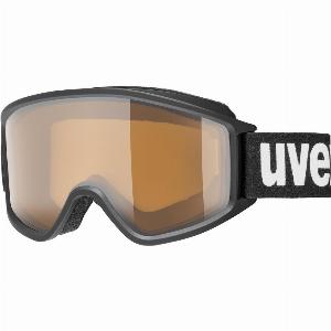 uvex ggl 3000 P Brillenträgerskibrille 2030 black mat polavisionbrown clear S1
