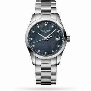 Conquest Classic 34mm Ladies Watch Black