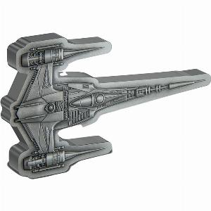 Get 33 Discount on 3 oz Silver Coin The Mandalorian N1 Starfighter