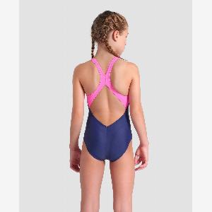 arena Badeanzug  Mädchen  navyshocking pink
