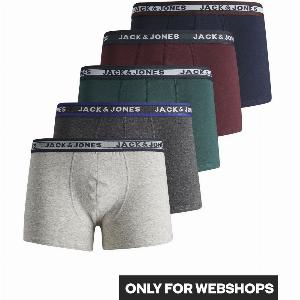 Réduction de 33  Ensemble de 5 boxers pour enfants Jack  Jones