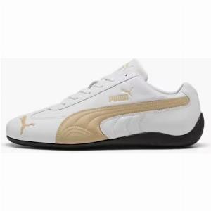 Puma Speedcat Premium Leder Sneaker Almond White weiß