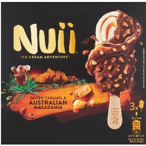 Enjoy 33 Discount on Nuii Salted Caramel Macadamia Ice Cream 270ml