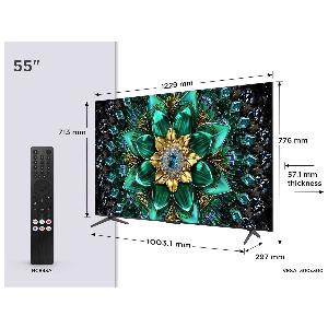 Tcl 55q6c uk 55 4k hdr uhd smart qd mini led tv dolby vision iq dolby