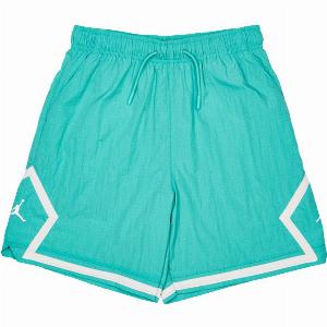 Jordan Poolside Woven Diamond Kids Swimwear  Teal  Size 10  12 Years  Poly Woven  Foot Locker