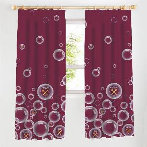 Get 50 Discount on West Ham Bubbles 72Inch Drop Curtains