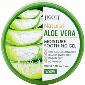 Jigott  Natural Aloe Vera Moisture Soothing Gel  300ml