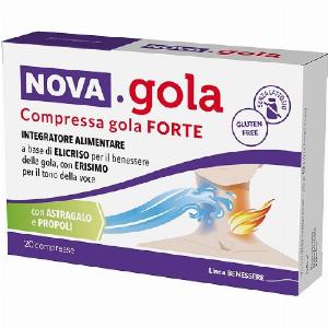 Top Farmacia Ottieni il 10% di sconto su Nova Gola Forte 20 compresse in offerta