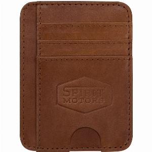 Spirit Motors Kreditkartenetui in braun unisex 3 Fächer jetzt nur 499   50  Rabatt