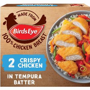 Enjoy 33 Discount on Birds Eye Crispy Tempura Chicken Breasts 170g