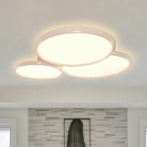 Full Spectrum Dimmable Ivory White Aluminum Round LED Ceiling Light