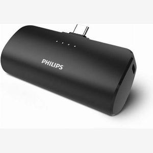 PHILIPS Powerbank DLP2510C03 Draadloze Externe Batterij 2500mAh USBC Connector Compact Formaat