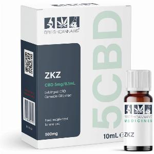 ZKZ  Full Plant Extract CBD Oil  500mg CBD 10ml
