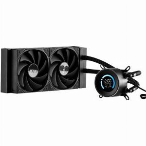VEVOR CPU Liquid Cooler AIO CPU Water Cooler  120mm PWN Fans Pump 18 Display Max 2200RPM CPU Cooling Fan Efficient Black PC Water Cooler for Intel 115X1366201117001200 AMD AM4AM5