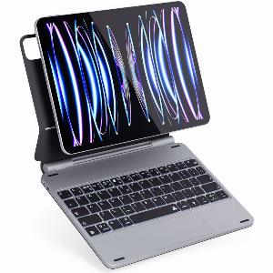 Epico Keyboard Case for 109 iPad in Grey  Silver