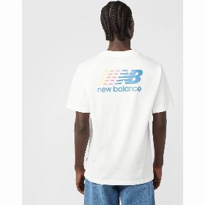 Enjoy 43 Discount on New Balance Athletics TShirt in White