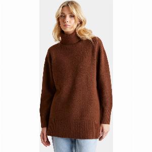 Enjoy 41 Discount on the Urban Bliss Rust Deep Hem RollNeck Sweater M