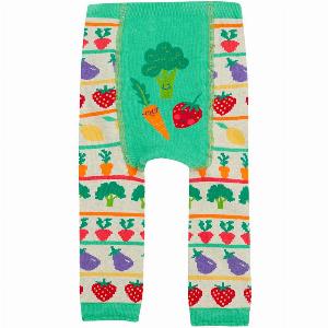 Frugi Little Knitted Veggie Pals Leggings