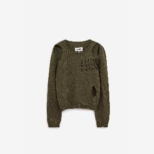 Maglia verde in lana da 590  a 415  risparmia il 30