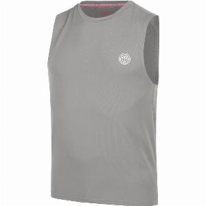 Bidi Badu Crew Débardeur Tank Top Hommes Gris  M