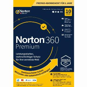 Norton 360 Premium con 75GB di spazio cloud incluso