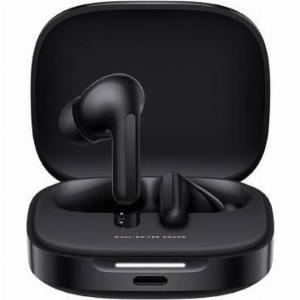 Xiaomi redmi buds 6 bluetooth design a doppio driver cancellazione attiva del rumore doppio microfono con ai integrata batteria a lunga durata fino a 42 ore comandi touch night black