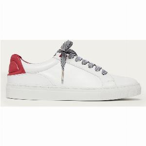 Chalk Leather Lips Natasha Trainers Chalk Leather Lips Natasha Trainers