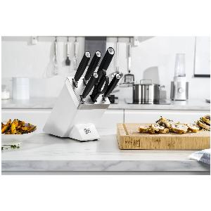 ZWILLING All  Star 7pz Set di coltelli con ceppo argento bianco