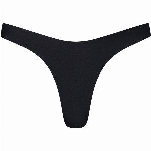 Malibu High Cut Bikini Bottom Black
