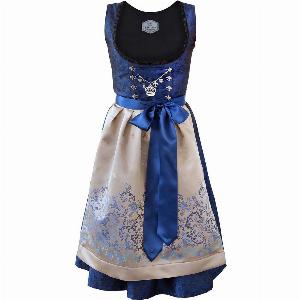 Royalblaues goldverziertes KinderDirndl früher 7995  jetzt zum Preis von 6995  13  Rabatt