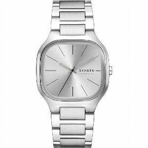 Skagen Mellem Silver Dial Stainless Steel Strap Mens Watch SKW6934