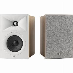 JBL STAGE240B 2 Way 45 Inch Bookshelf Speakers Pair White