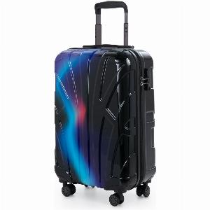 Kabinenkoffer 55x35x20 cm Hartschale Neon Blau TSA Größe S jetzt 9995