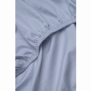 Enjoy 40 Discount on Serene Blue Organic Cotton Sateen Fitted Sheet