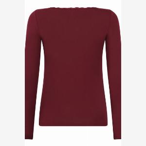 Hunkemöller Longsleeved Jersey Pyjama Top Purple