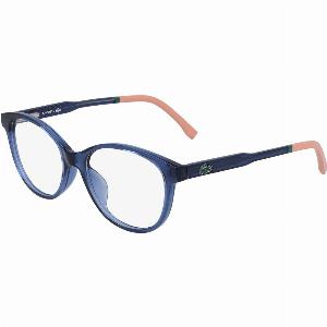 Lacoste Unisex L3636 424 Optical frames Plastic Blue  Round